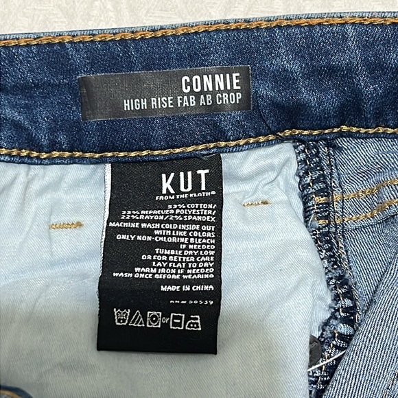 Kut from the Kloth Connie High Rise Fab Ab Crop - Picture 7 of 8